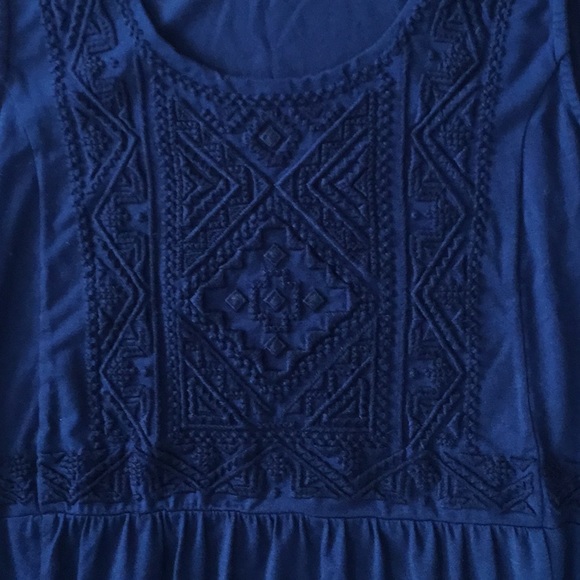 Mododoc blue maxi dress large - Picture 3 of 8